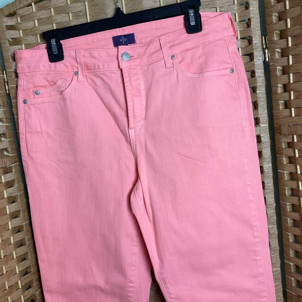 NYDJ Ankle Jeans Lift Tuck Technology Size 10 **Flaw - Picture 2 of 12
